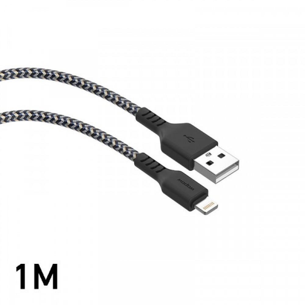 كيبل wopow ايفون قماش 1200MM